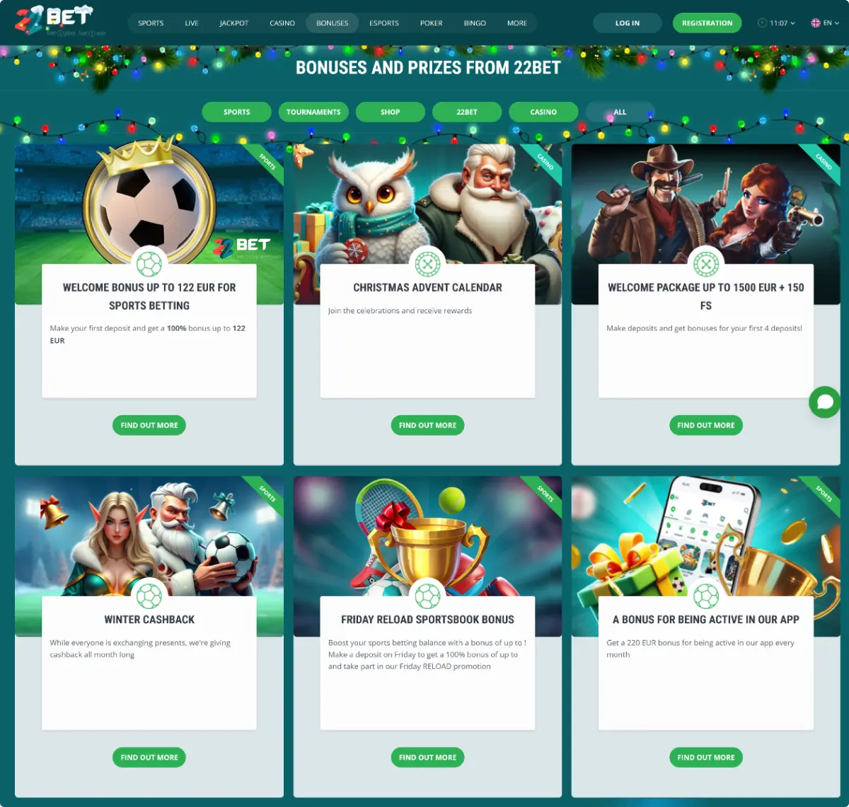 22Bet Download Mobilappen